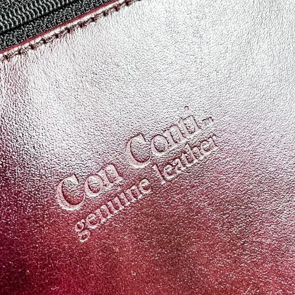 Con Conti Leather 3 Ring Calendar Organizer Binder Zip Pouch Harper House System - Picture 13 of 16